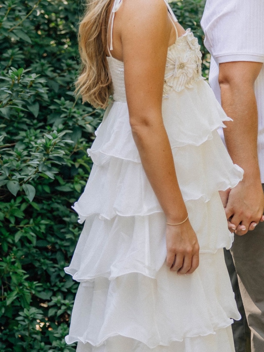 Show me your mumu Gabriella maxi dress , white S - Picture 3 of 3